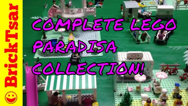 LEGO PARADISA COMPLETE Collection of all 18 regular sets LEGO Town City