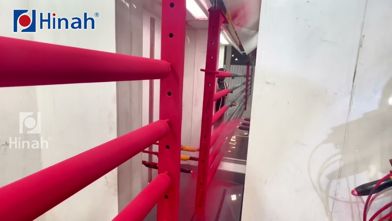 Automatic Powder Spraying Line for Fire Pipes, Diesel & Gas Dual Oven