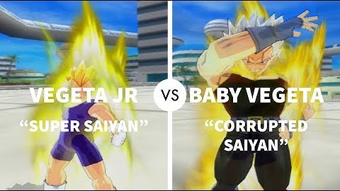 Vegeta Jr VS Baby Vegeta | Dragon Ball Z Budokai Tenkaichi 3 Mod | Very Hard CPU VS CPU