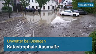 Unwetterkatastrophe in Baden-Württemberg