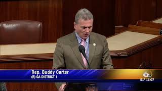 Rep. Buddy Carter Pays Tribute to Senator Johnny Isakson