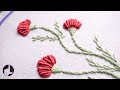 Hand Embroidery | Flower Designs for Dresses | HandiWorks #56