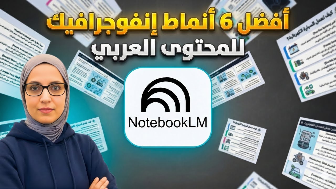 أفضل 6 أنماط إنفوجرافيك للمحتوى العربي.. وكيف تصممها بـ NotebookLM