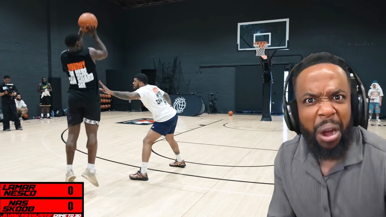 Most Requested Game EVER! Lamar & Nesco vs Nas & Uncle Skoob Tag Team 1V1 REACTION!