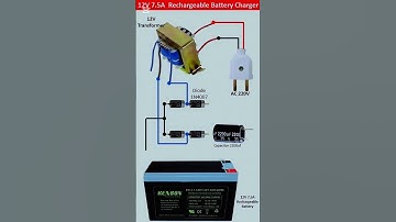 How To Make 12 Volt Battery Charger