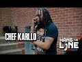 Chef karllo  lie on drugs  hang the line performance philly