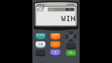 Calculator 2 The Game Level 31-40 Solution