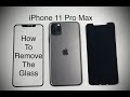How to remove the glass on a iPhone 11 Pro Max (lives might be saved)