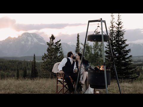 Isaac & Samantha | The Wedding Tree, WY | Grand Tetons Elopement