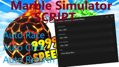 Roblox Hack Marble Race Clicker Script Pastebin | Auto Race, Auto Rebirth...