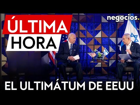 &Uacute;LTIMA HORA: El ultim&aacute;tum de EEUU: da a Israel 30 d&iacute;as para mejorar la situaci&oacute;n humanitaria de Gaza