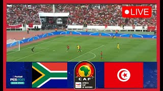 South Africa vs Tunisia LIVE: CAF African Cup Of Nations 2023 🔴 Match LIVE Now-PES2
