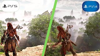 horizon forbidden west fps test ps4 vs ps5 in 2024