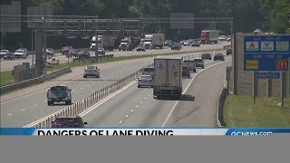 Illegal entries into I-77 express lanes becoming more common, drivers say