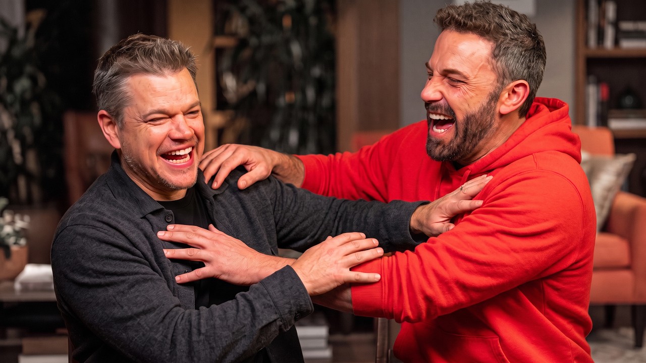 Matt Damon and Ben Affleck’s Chemistry is Unmatched!