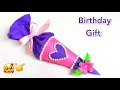 Easy and beautiful handmade Gift Idea for Birthday / birthday card for best friend / birthday card