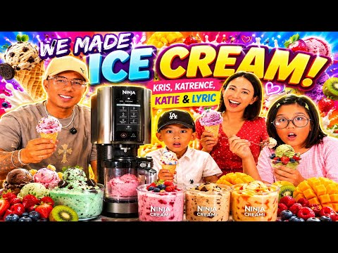 Ice cream making with Katie & Lyric!!