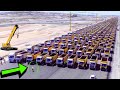 Airport Runway Construction process✈️2022: Production line from start to finish😳Building of RUNWAYS