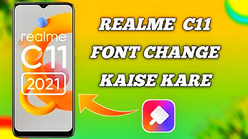 realme c11 font style kaise change kare how to change font style in realme c11 font style change