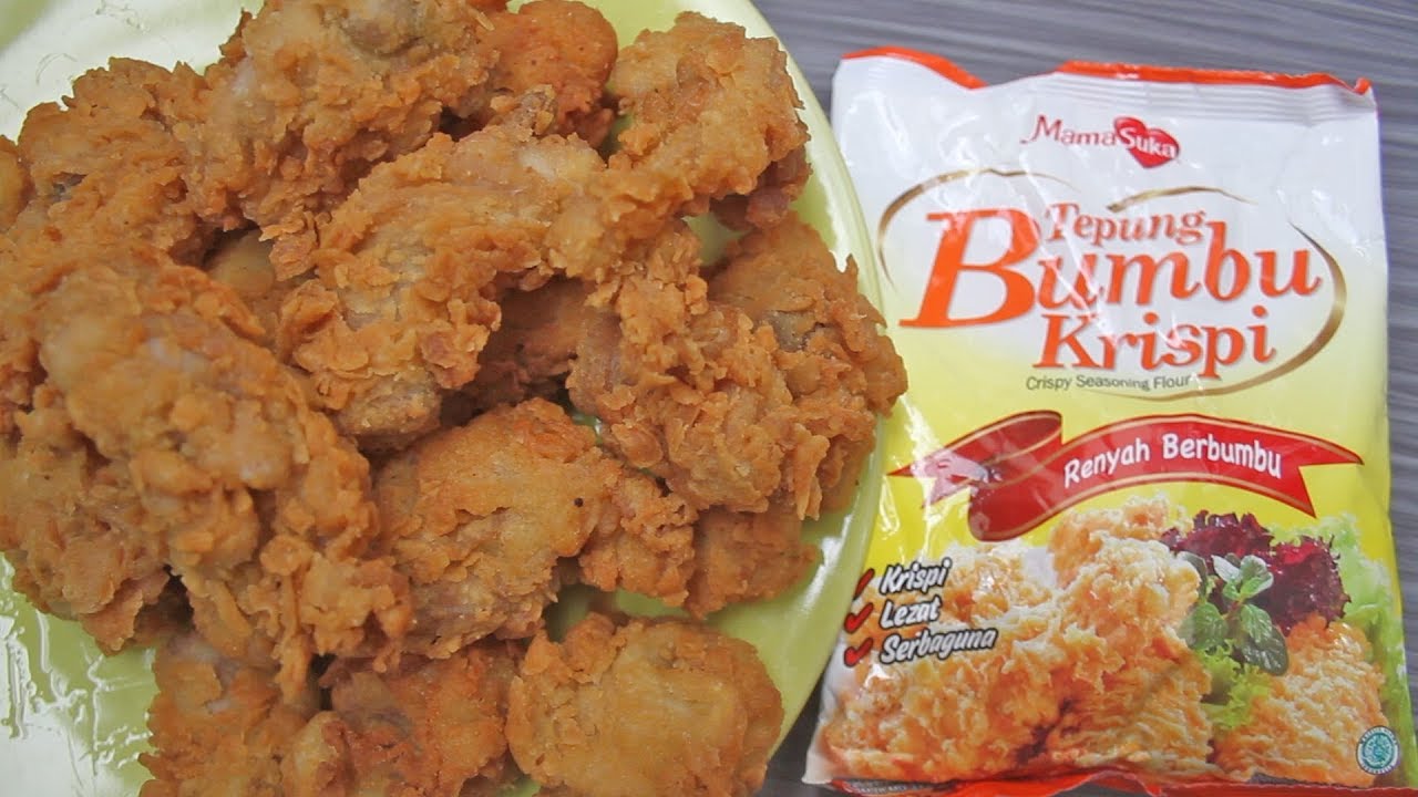 Resep Crispy Fried Chicken - Youtube