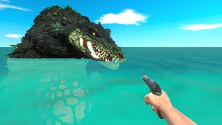 FPS Avatar Gets Eaten by Biollante - Animal Revolt Battle Simulator