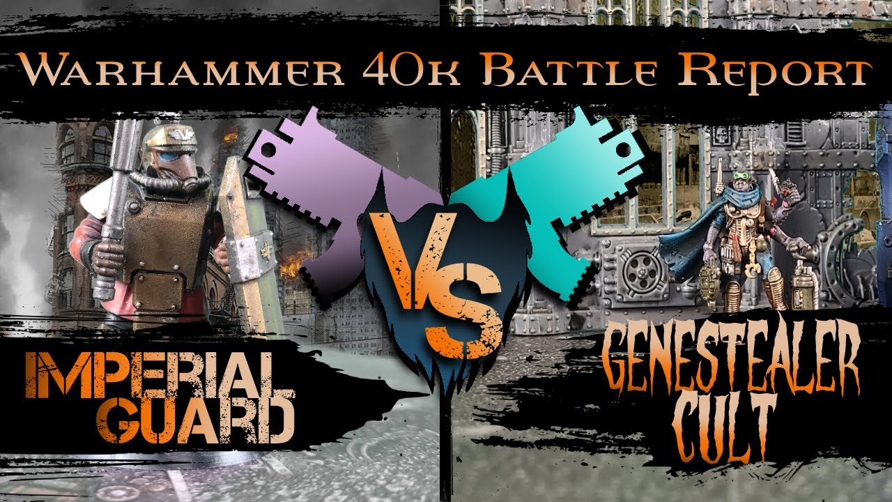 *NEW* Genestealer Cult vs. Cadia Warhammer 40k Strike Force Battle Report
