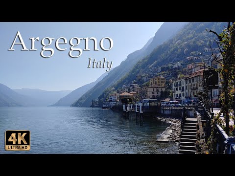 Argegno, Lake Como - Italy Walking Tour