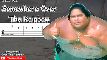 Somewhere Over the Rainbow - Israel Kamakawiwo'ole Guitar Tutorial