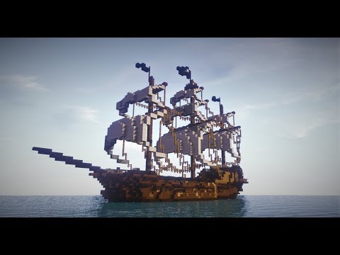 the galleon minecraft sea of thieves - youtube