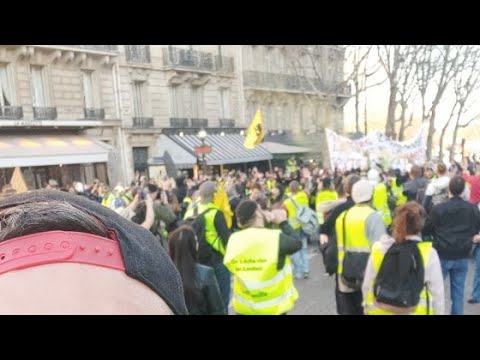 Très Grosse Manif Gilets Jaunes Paris 23 Février