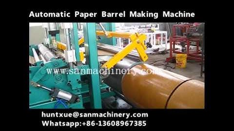 SANPT250- 650 Automatic Paper Barrel Making Machine