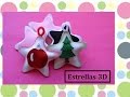 Estrellas de foamy 3D