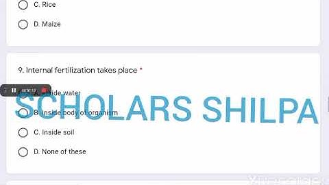 PAS WEEKLY QUIZ BIO 1 10+2