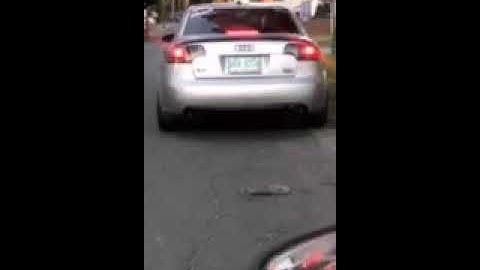 06 Audi A4 2,0t b7 turbo back cat delete ECS exhaust