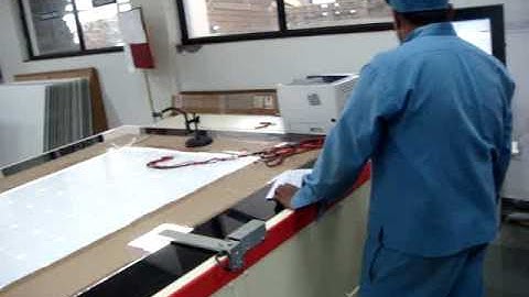 Sun Simulator at Alpex Factory