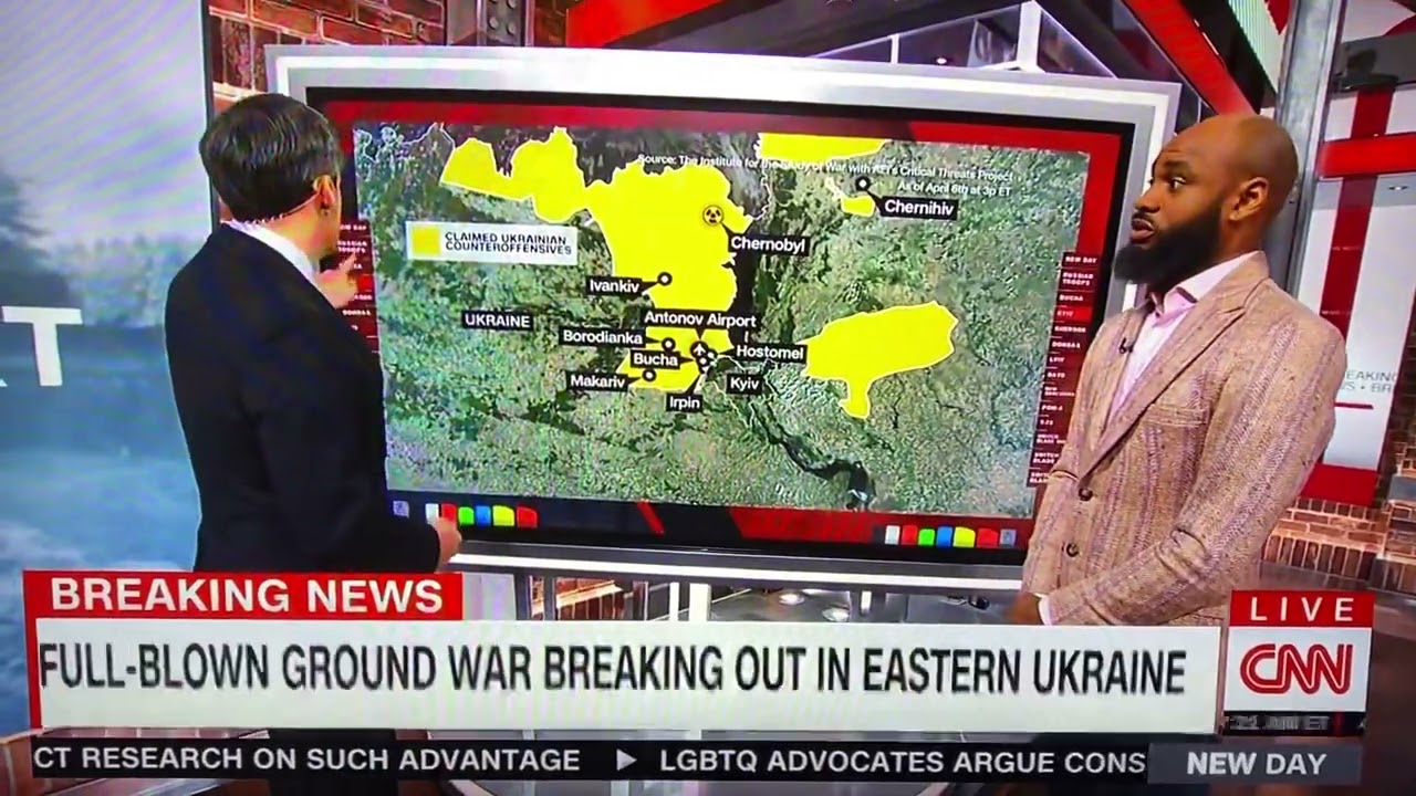Terrell Jermaine Starr on CNN New Day Detailed His Experiences Covering Russia’s Invasion Of Ukraine
