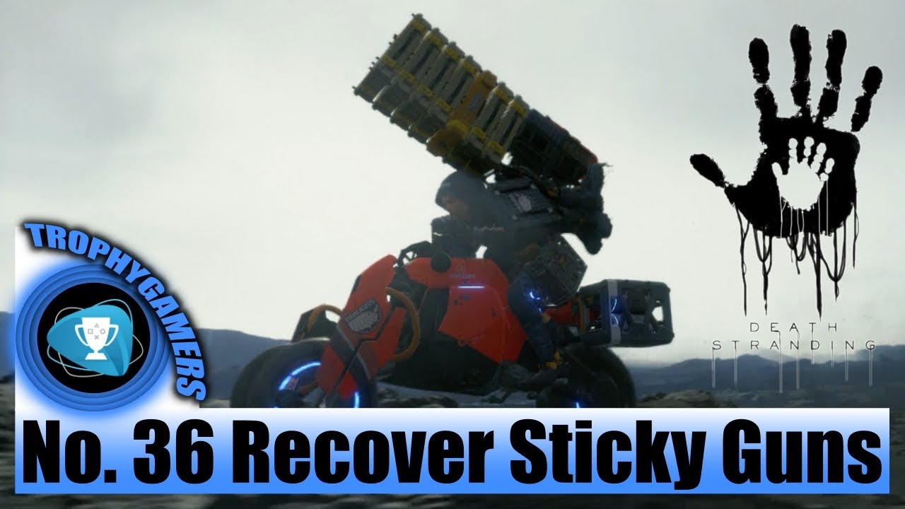 Death Stranding Order No. 36 Recover Sticky Guns Gameplay Walkthrough