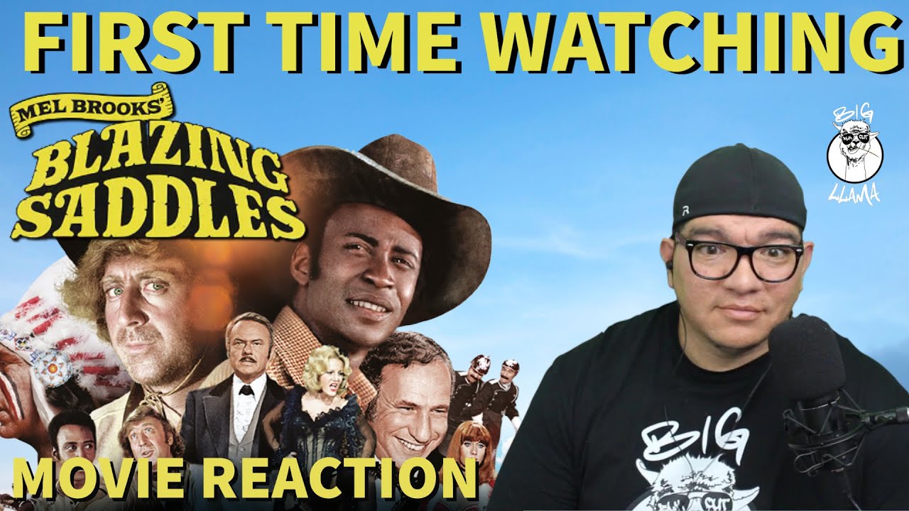 Пылающие седла (1974) | Первый просмотр | Реакция на фильм и комментарии | Классика Мела Брукса!