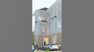 Biệt thự 3 tầng tân cổ điển mái nhật mặt tiền 13m ,chiều sâu 21m