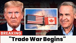 1MIN AGO: Canada Launches $100B Trade Strike — U S  in PANIC