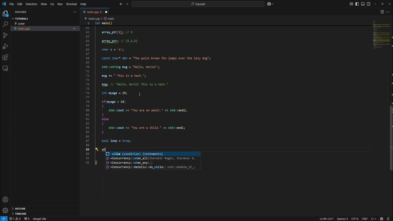 Introduction to Programming in C++ (Beginner Level) Part 7 - YouTube