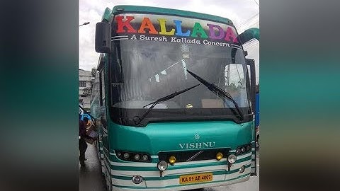 Goons attacking passengers in Suresh Kallada travels bus to Bengaluru 20.04.2019