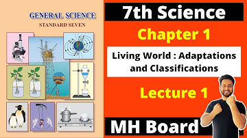 7th Science Chapter 1 | Living World - Adaptation & Classification Lecture 1 | Maharashtra Board