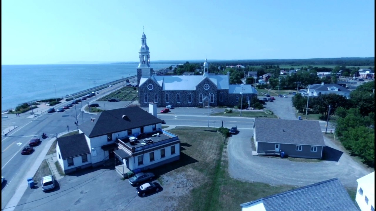 Ville de Bonaventure en images Vue du Drone ,2017 YouTube