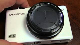 OLYMPUS XZ 1、XZ 2用の自動開閉レンズキャップ