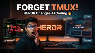 Tmux Bhool Jao! Ye Rust Tool AI Coding Badal Dega — Herdr 🔥