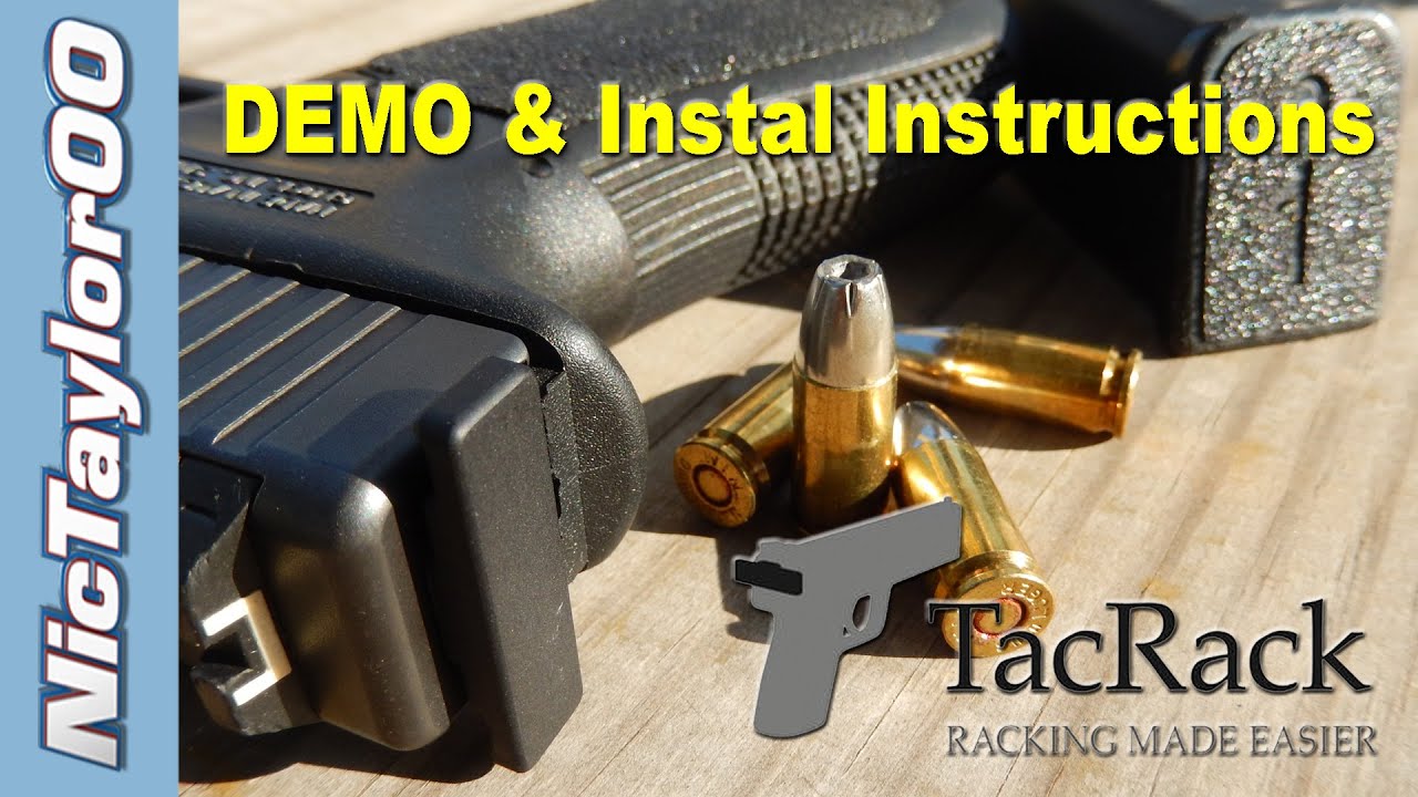 Glock TacRack DEMO & Install Instructions YouTube