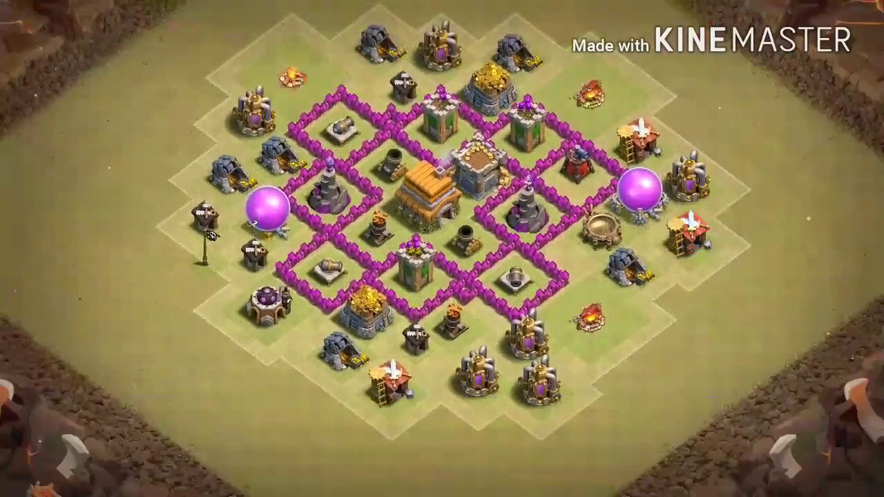 Undefeated Th6 Warbase Clash Of Clans Youtube