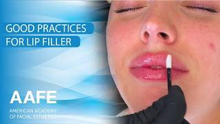 Good Filler Practices for Lip Filler