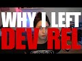 Why i left developer relations dev rel  endingwithali